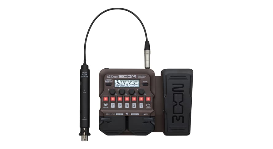 Zoom A1X FOUR Pedale multieffetto per strumenti acustici