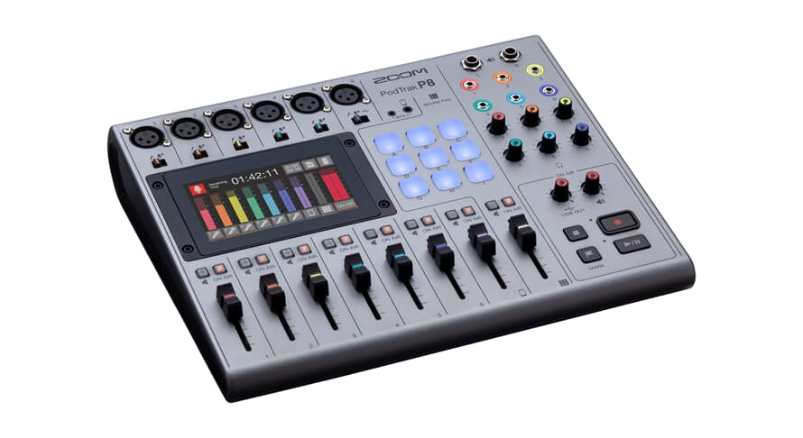 Zoom P8 PodTrak Registratore di podcast