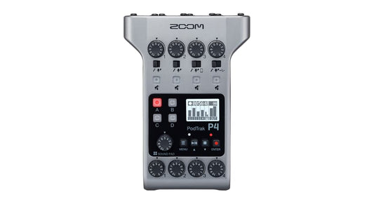 Zoom P4 PodTrak Mixer e interfaccia per podcasting