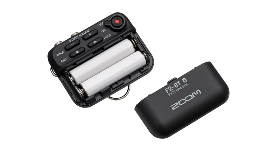 Zoom F2-BT Registratore da campo con Bluetooth e microfono lavalier