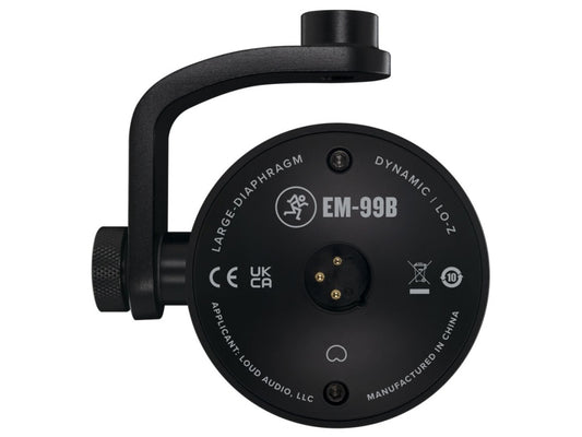 MACKIE EM-99B - Microfono broadcast dinamico