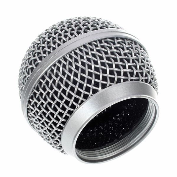 T.bone SM58 replacement screen silver - Rimpiazzo testa SM58, Silver