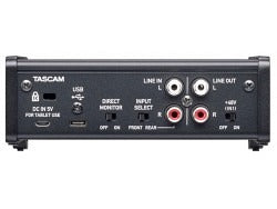 TASCAM US-1x2HR - USB Audio Interface, 2 In/Out, USB 2.0