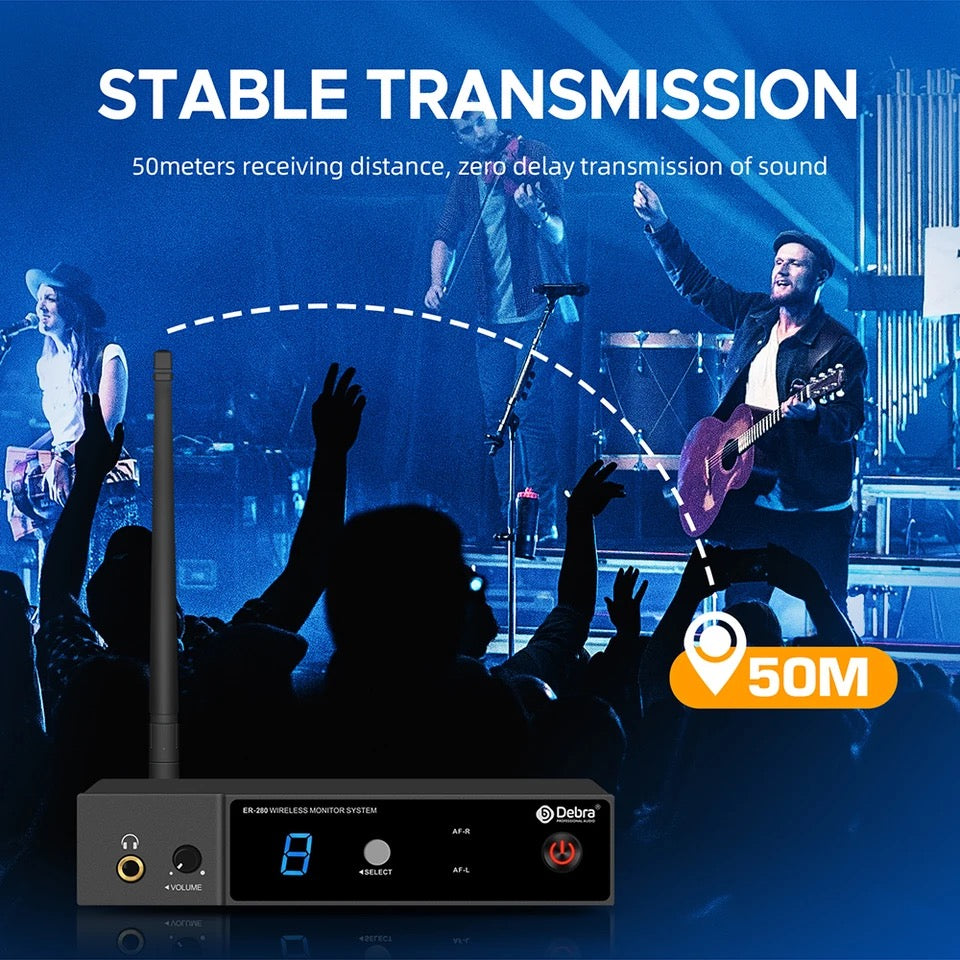 Debra In Ear Monitor ER-280 Sistema Wireless