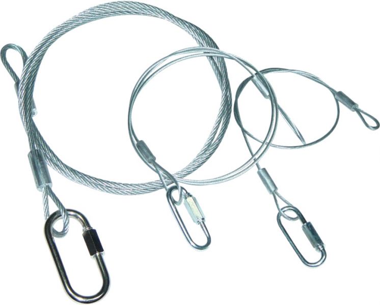 Cavo di sicurezza BeamZ Cavo di sicurezza da 70 cm