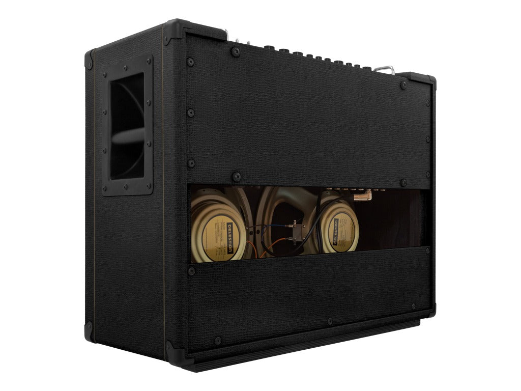 ORANGE Rockerverb 50 MKIII Neo Combo schwarz - 2 canali, Hall, FX-Loop, 50/25 Watt Classe A/B