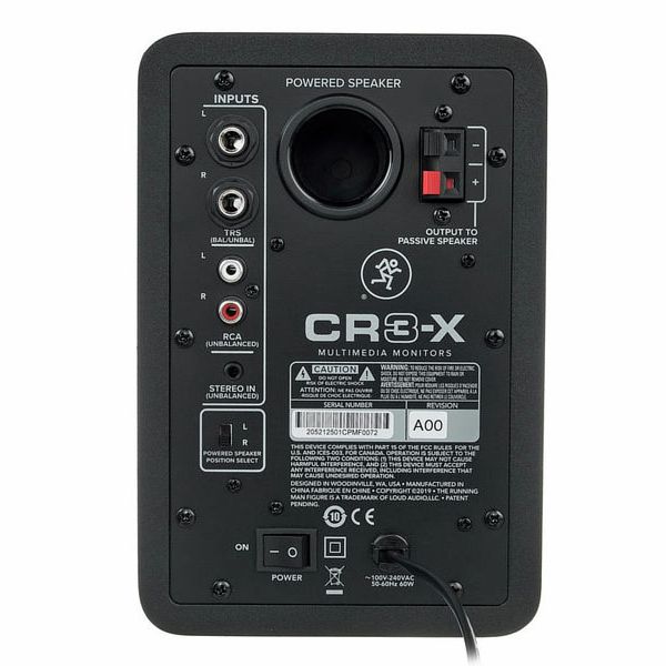 Mackie CR3-X - Multimedia Monitors (Pair/Coppia)