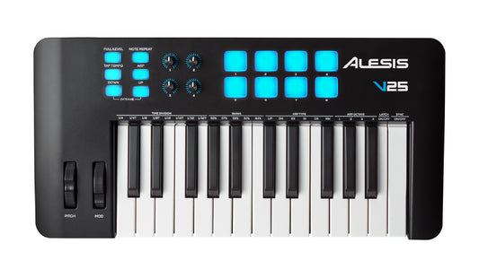 Alesis V25 MKII Controllore a tastiera USB-MIDI a 25 tasti