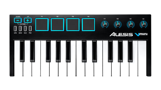 Alesis V-Mini Controller USB-MIDI portatile a 25 tasti