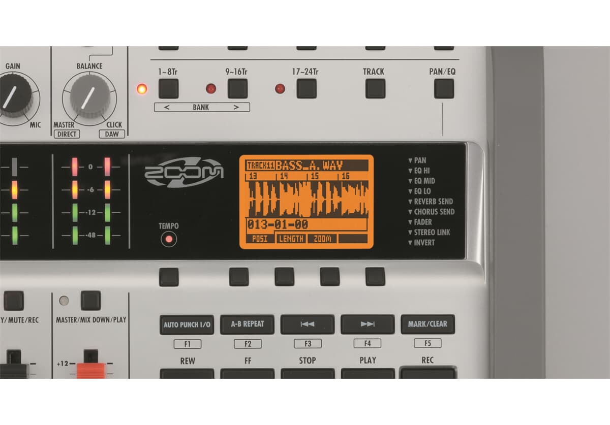 Zoom R24 Registratore Interfaccia Controllore Campionatore