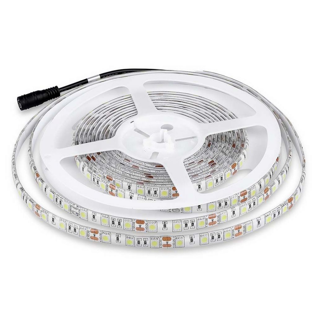V-TAC Strip LED SMD5050 11W/m 5m 60 LED/m 12V 6500K IP65 10mm