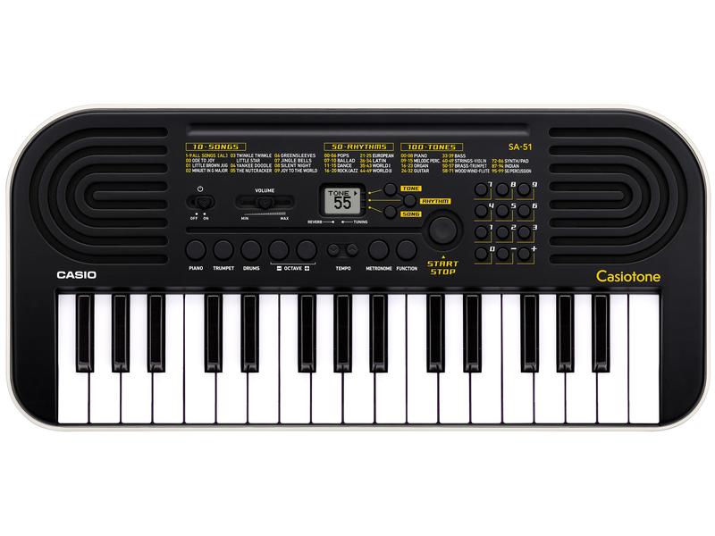 Casio SA-50 Mini Keyboard 32 Tasti 100 Timbri Portatile