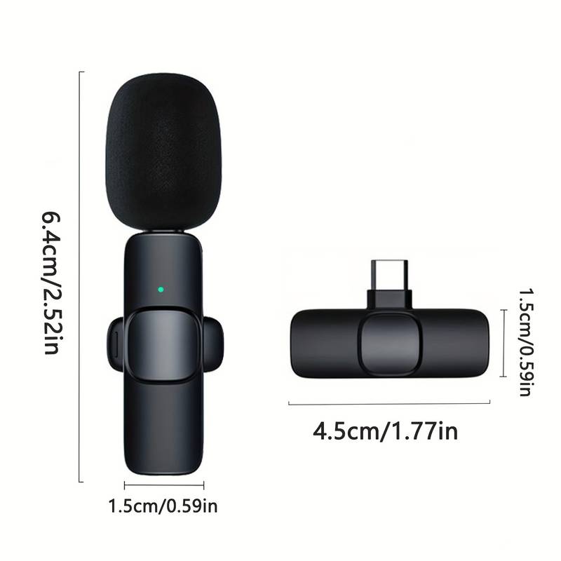 Microfono Lavalier Professionale Senza Fili