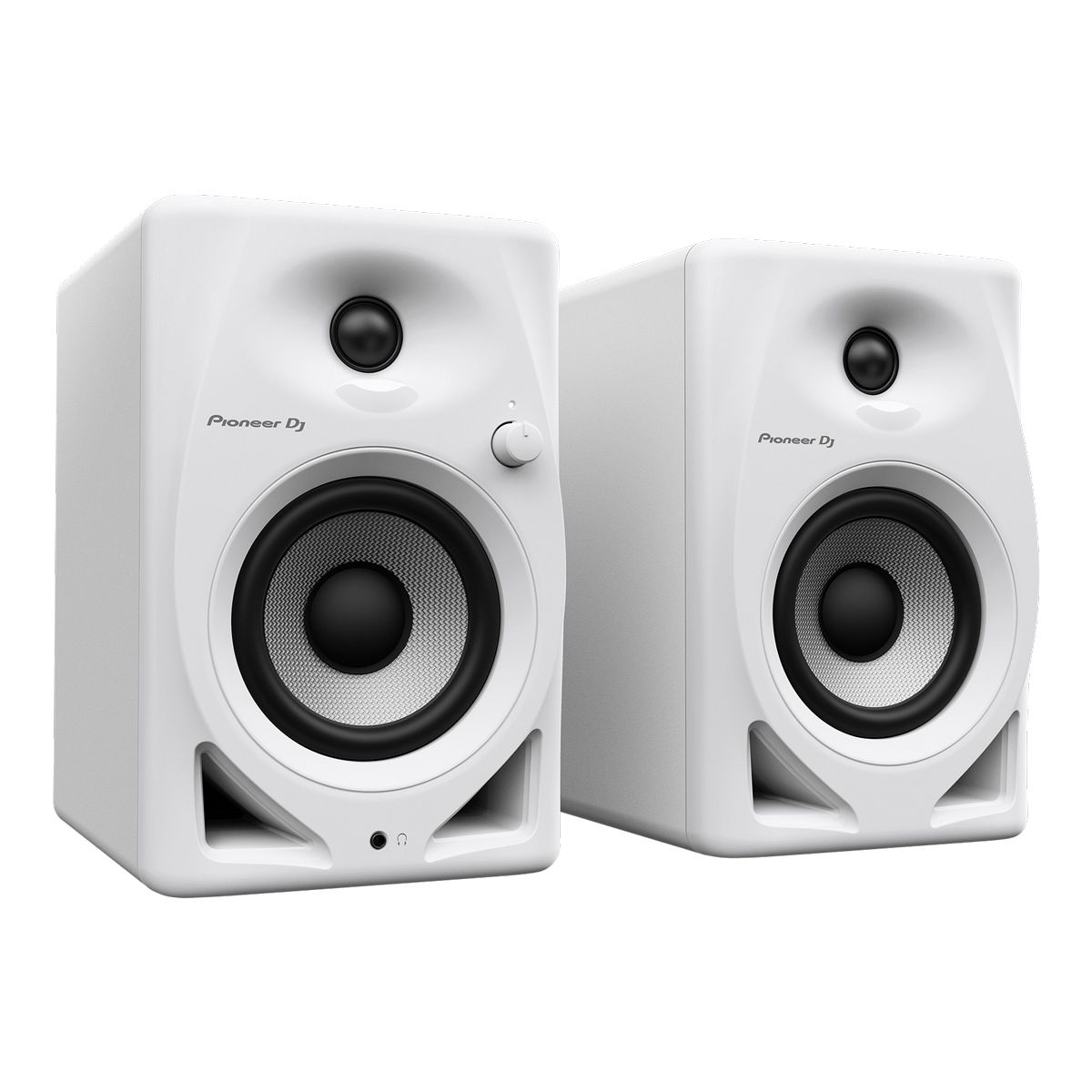 Pioneer DJ DM-40D monitor attivo compatto da 4" (coppia) / Nero / Bianco