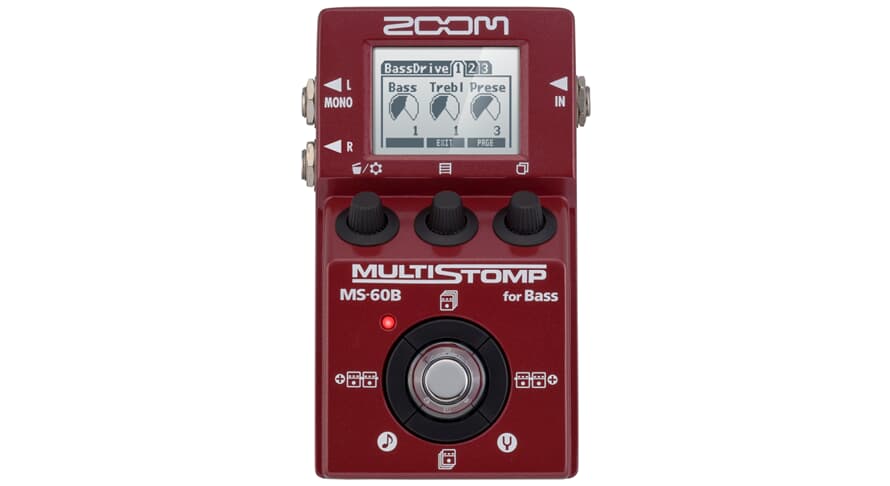 Zoom MS-60B Pedale MultiStomp per basso