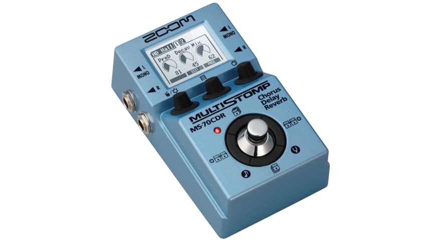 Zoom MS-70CDR Pedale multi-stomp per coro / delay / riverbero