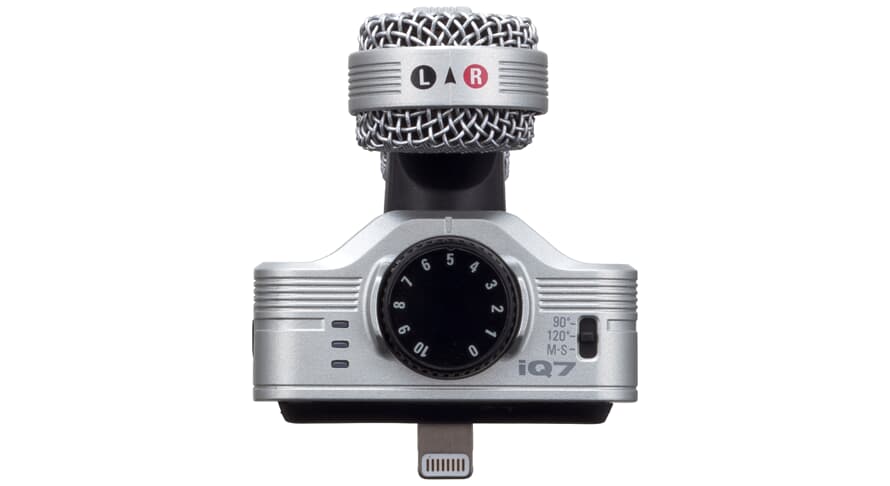 Zoom iQ7 MS Microfono stereo MS per iPhone e iPad