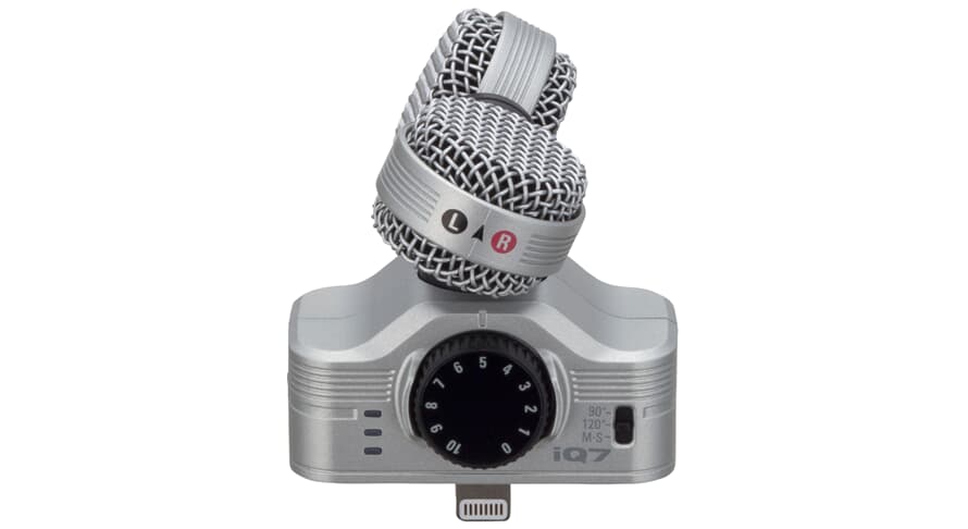 Zoom iQ7 MS Microfono stereo MS per iPhone e iPad