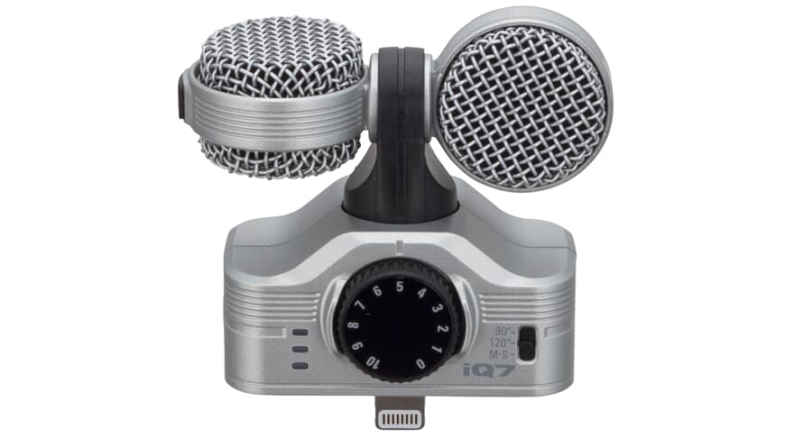 Zoom iQ7 MS Microfono stereo MS per iPhone e iPad