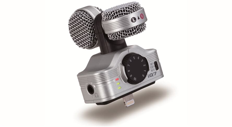 Zoom iQ7 MS Microfono stereo MS per iPhone e iPad