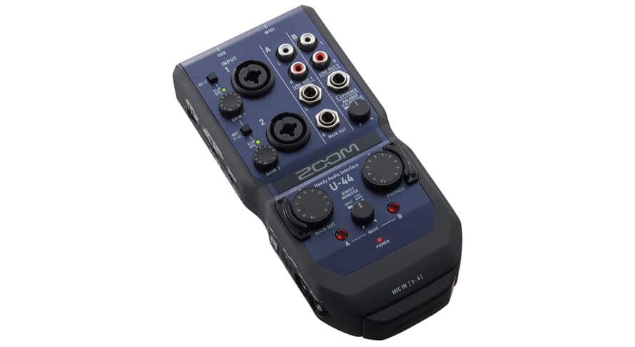 Zoom U-44 Interfaccia audio per telefoni cellulari