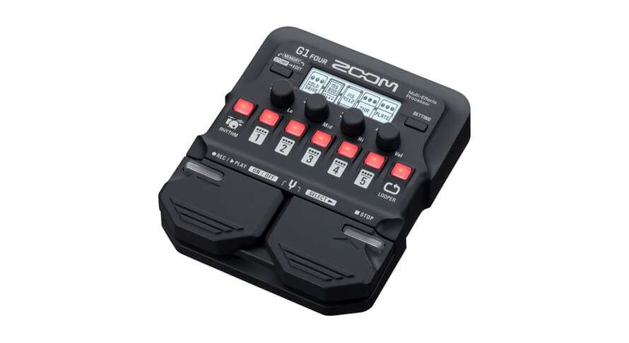 Zoom G1 FOUR Pedale multieffetto per chitarristi