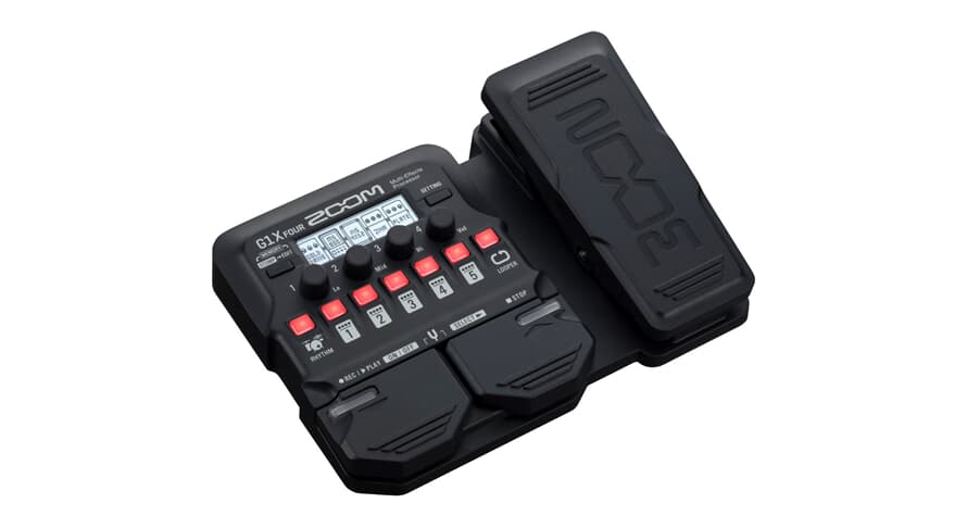 Zoom G1X FOUR Pedale multieffetto per chitarristi