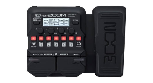 Zoom G1X FOUR Pedale multieffetto per chitarristi