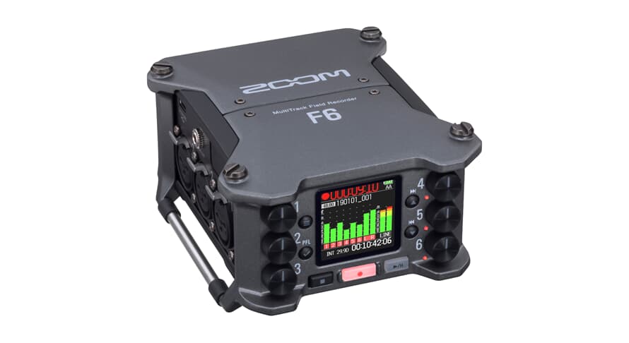 Zoom F6 Registratore di campo MultiTrack