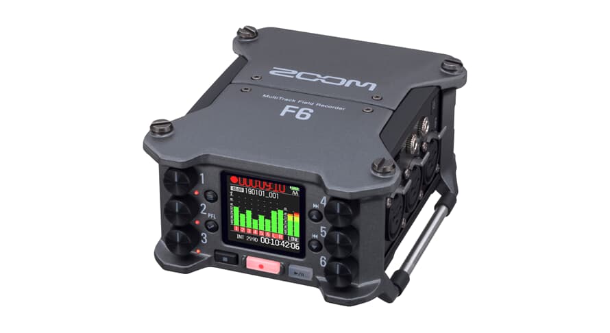 Zoom F6 Registratore di campo MultiTrack