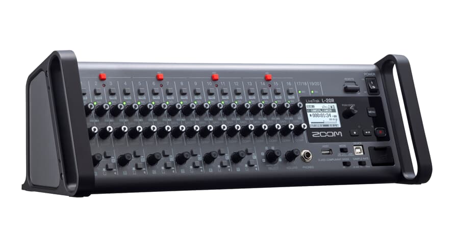 Zoom L-20R LiveTrak Mixer e registratore digitale