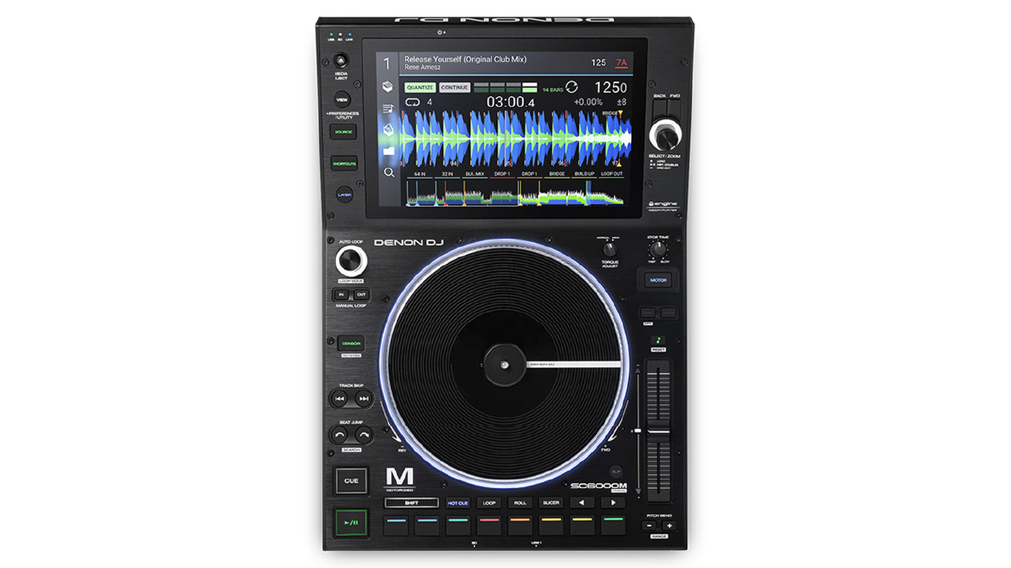 Denon SC 6000 M Prime Controller da DJ con display multi-touch da 7 pollici