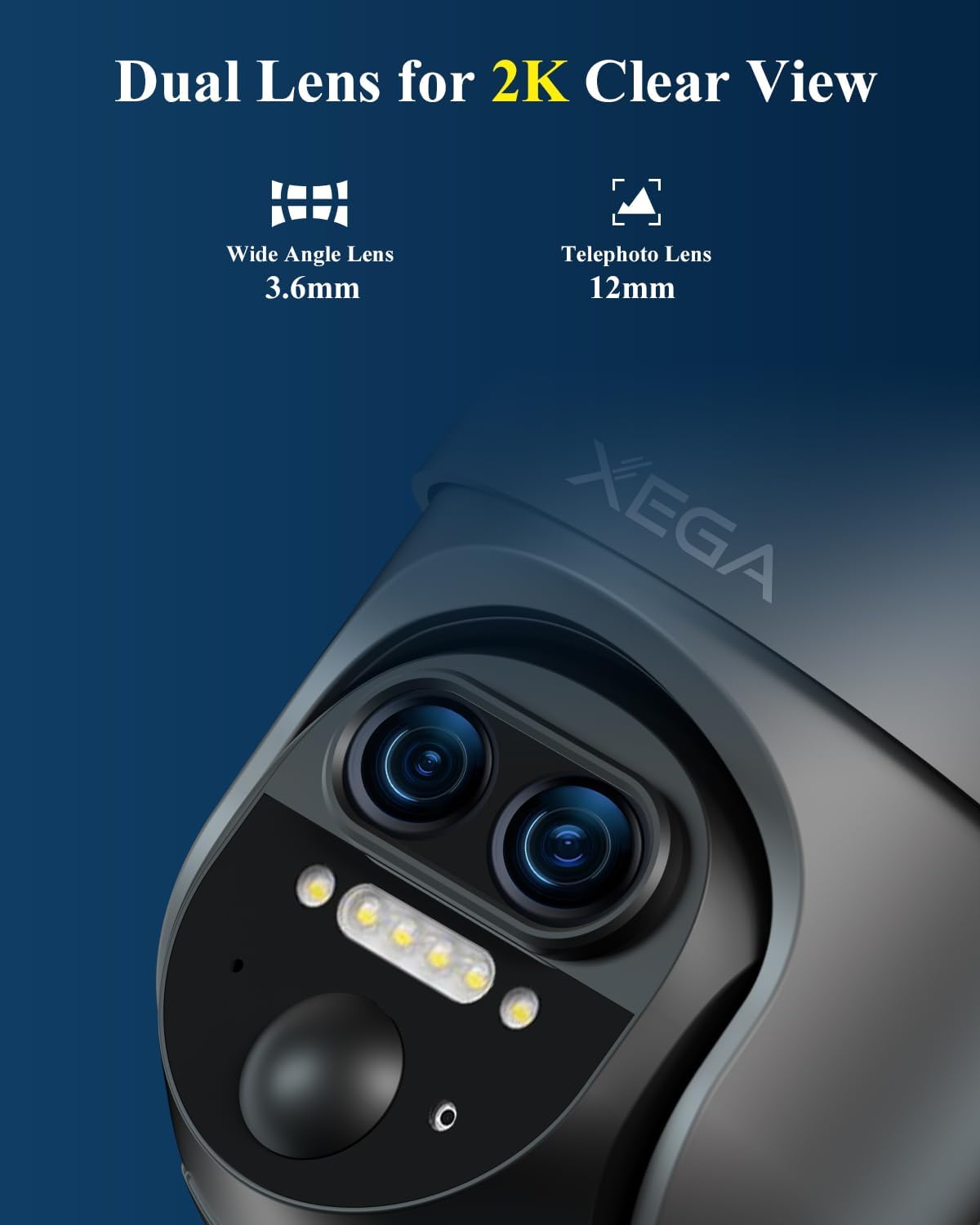 Xega 4G LTE 12X Zoom Ibrido Telecamera Esterno