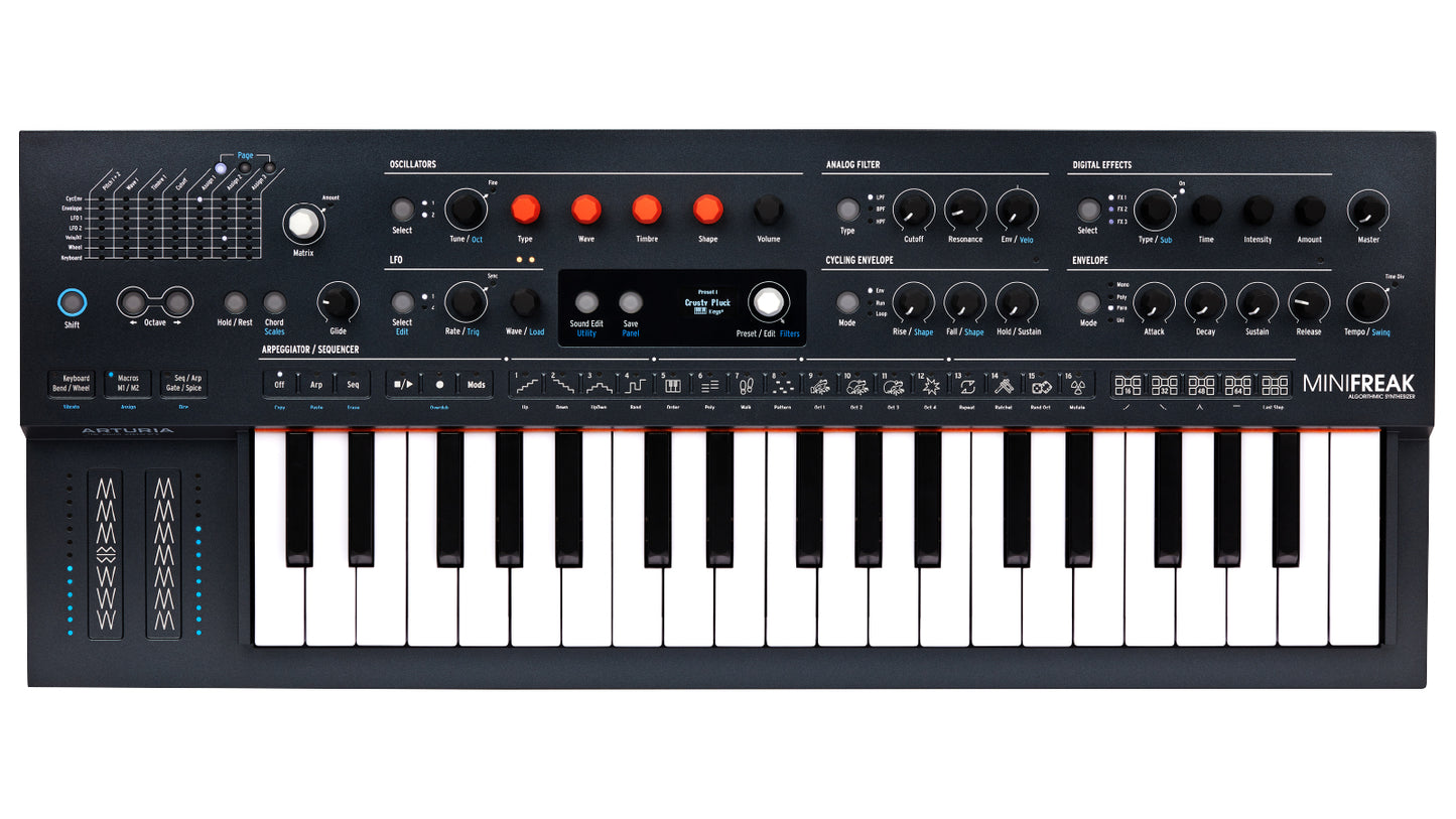 Arturia MiniFreak Sintetizzatore algoritmico spontaneo
