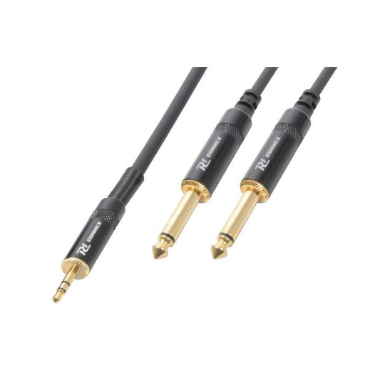 PD Connex Cavo audio CX86-6 jack da 3,5 mm - jack da 6,3 mm 6 m