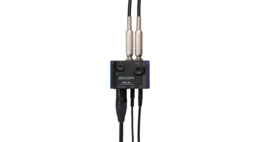 Zoom AMS-22 Interfaccia audio per musica e streaming