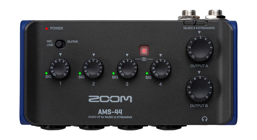 Zoom AMS-44 Interfaccia audio per musica e streaming