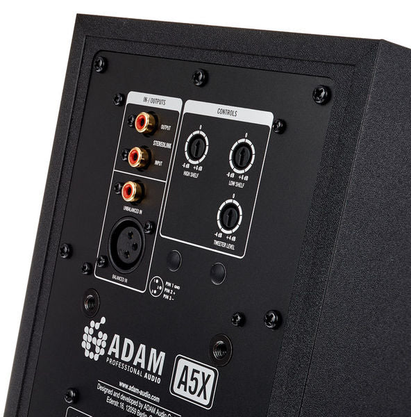 Adam audio A5X STUDIO MONITOR BIAMPLIFICATO 5.5" 100W