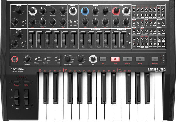Arturia MiniBrute 2 Noir Sintetizzatore analogico