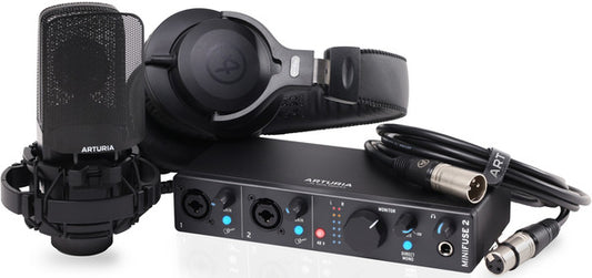 Arturia MiniFuse Recording Pack black