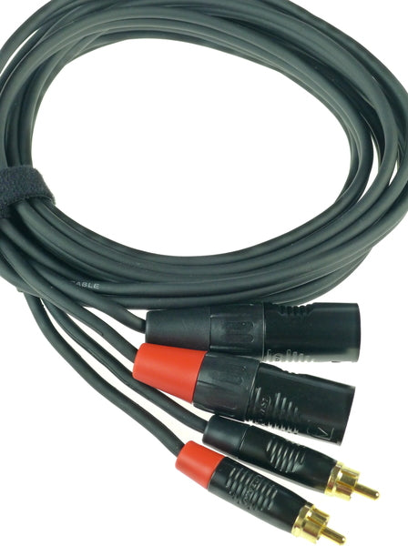 BlackLine Cavi RCA - Xlr 3m