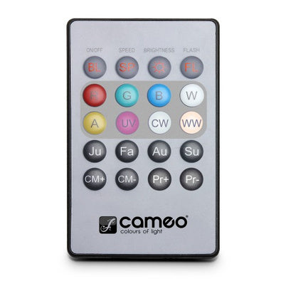 Cameo FLAT PAR CAN REMOTE - Telecomando a infrarossi per proiettore PAR CAN