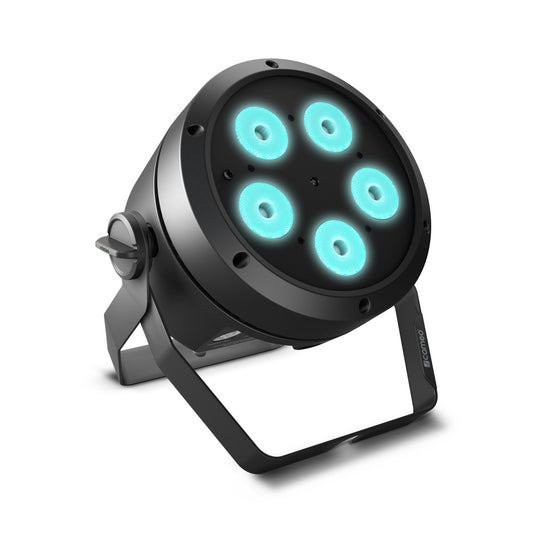 Cameo BATTERIA ROOT® PAR 5 faretti PAR a LED RGBW da 4 W alimentati a batteria