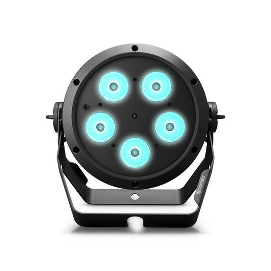 Cameo BATTERIA ROOT® PAR 5 faretti PAR a LED RGBW da 4 W alimentati a batteria