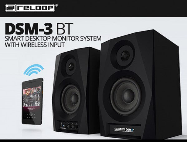 Set di sistemi di monitor da tavolo RELOOP DSM-3 BT