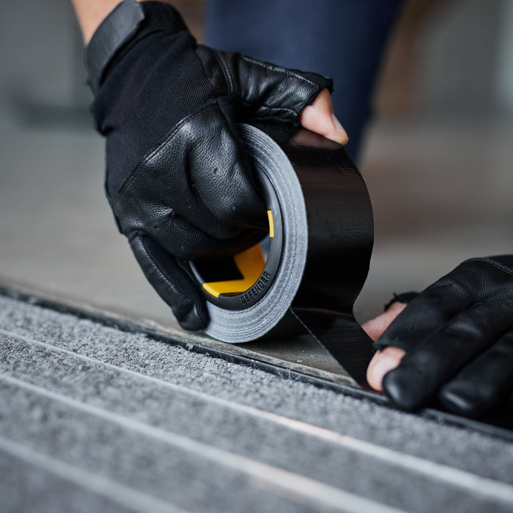 Difensore EXA-TAPE-VALUE B 50 Nastro in tessuto, nero, lucido, 50 mm x 50 m