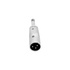 Adam Hall Connectors 4 STAR K4AJM2XM3 - Adattatore 6,3 mm jack mono maschio a XLR maschio