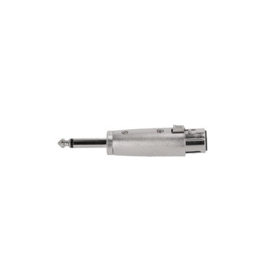 Adam Hall Connectors KAXF3JM2 - Adattatore da XLR femmina a jack TS da 6,3 mm