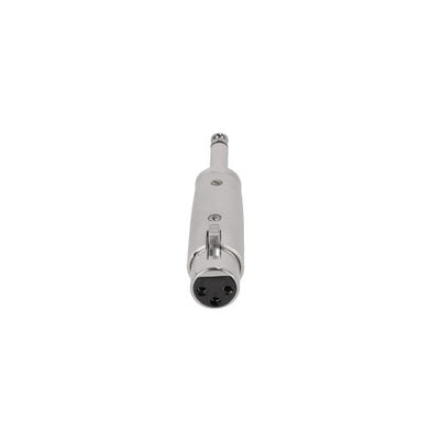 Adam Hall Connectors KAXF3JM2 - Adattatore da XLR femmina a jack TS da 6,3 mm