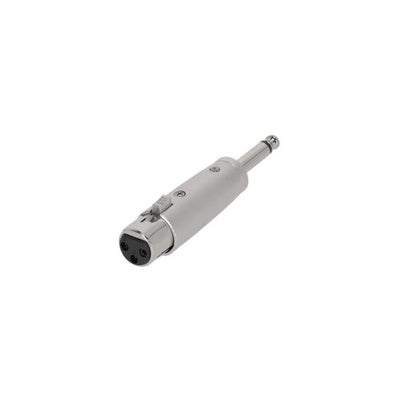 Adam Hall Connectors KAXF3JM2 - Adattatore da XLR femmina a jack TS da 6,3 mm